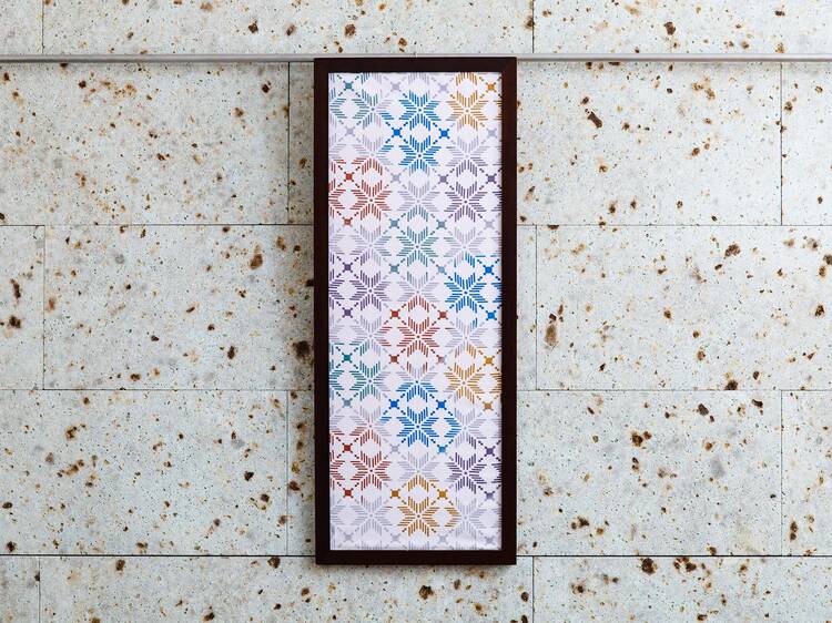 Christmas – Quilted snow pattern, ¥1,430