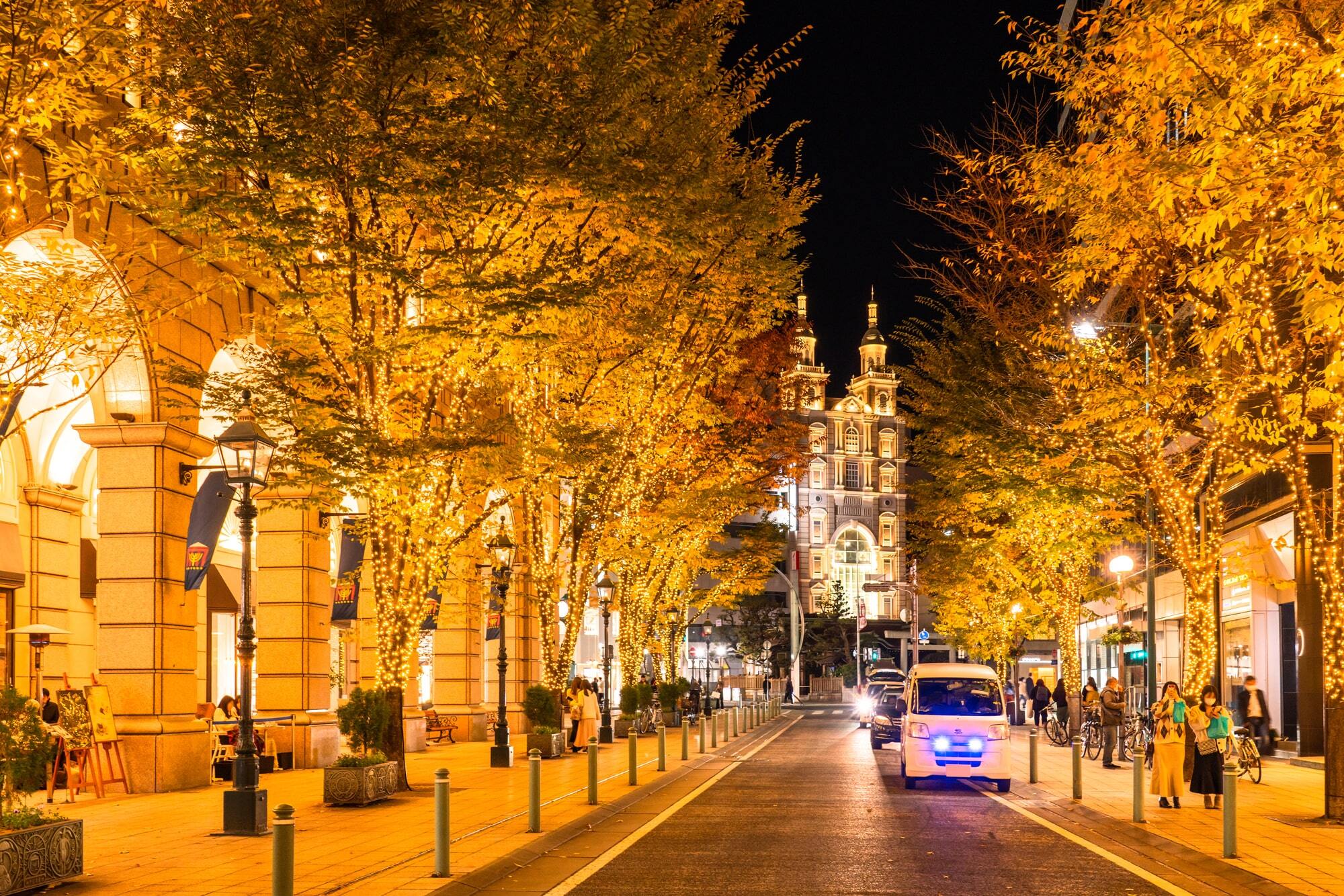Winter Illuminations in the Former Foreign Settlement of Kobe ...