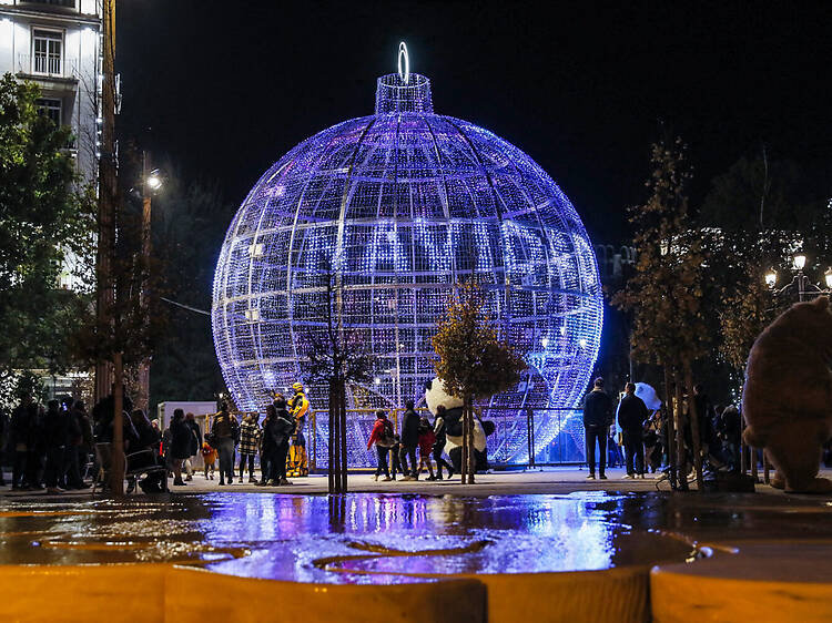 Gran bola de Navidad