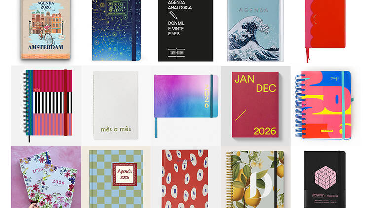 As melhores agendas para planear o novo ano