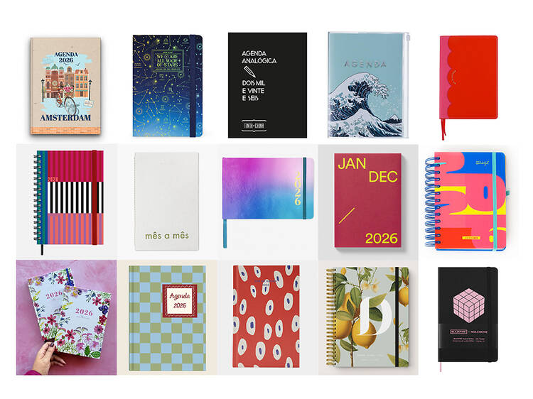 Podes vir, 2026. Temos as melhores agendas para planear o novo ano Podes vir, 2026. Temos as melhores agendas para planear o novo ano