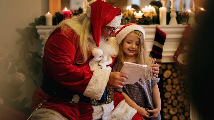 Listen to a story from Santa