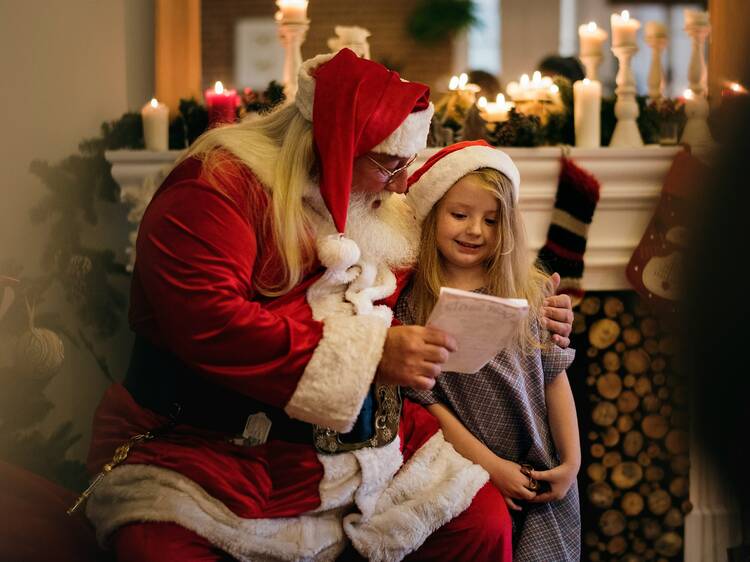 Listen to a story from Santa