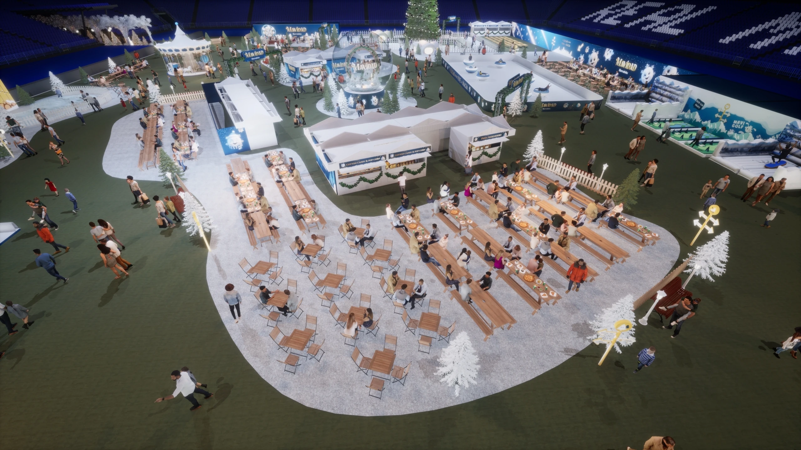 MAVIDAD, en el Estadio Santiago Bernab&eacute;u