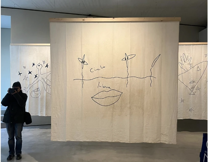 S&iacute;lvia Gubern al museu Can Framis