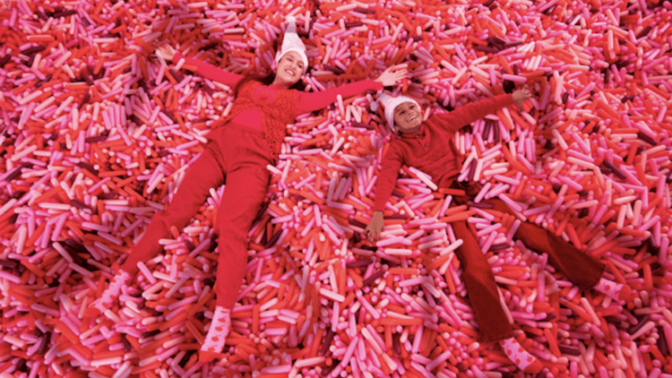 Pinkmas at Museum of Ice Cream