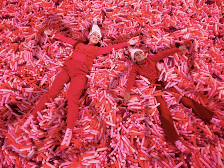 Pinkmas at Museum of Ice Cream