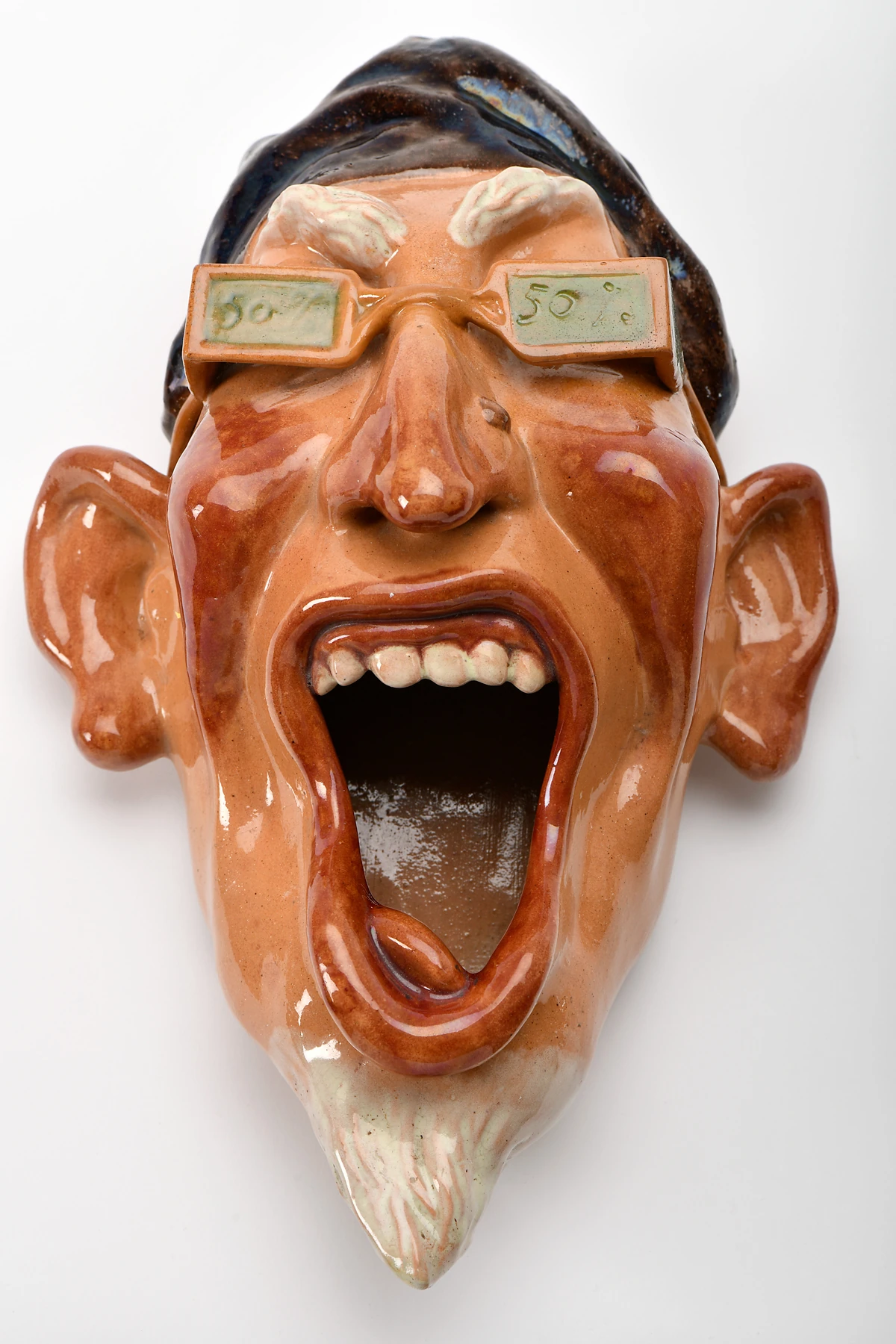 "Escarrador - Agiota", Raphael Bordallo Pinheiro, 1907