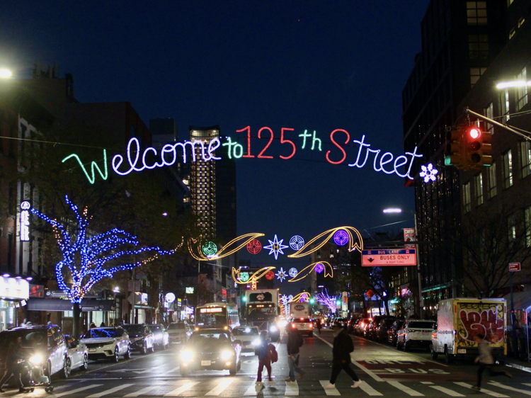 Harlem's beloved free parade of holiday lights is happening tonight