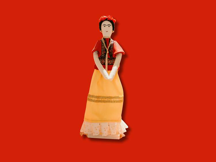 Boneca de pano Frida Kahlo