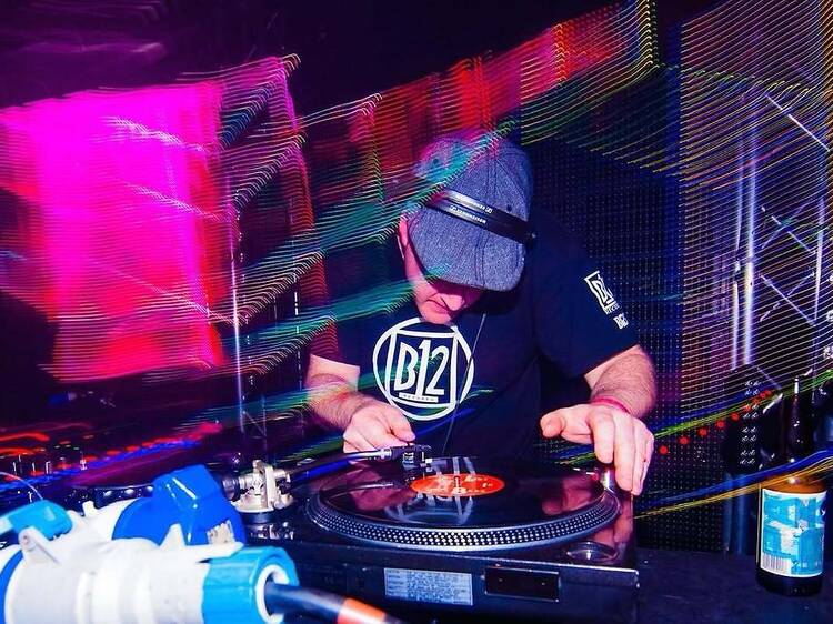 Feel the rave energy as Jerome Hill bends beats and commands the dancefloor