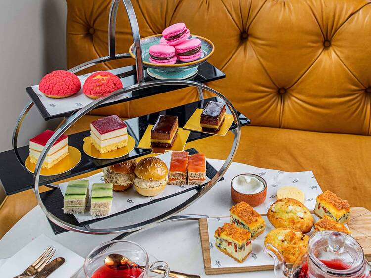 Royal tea at the Silo Hotel