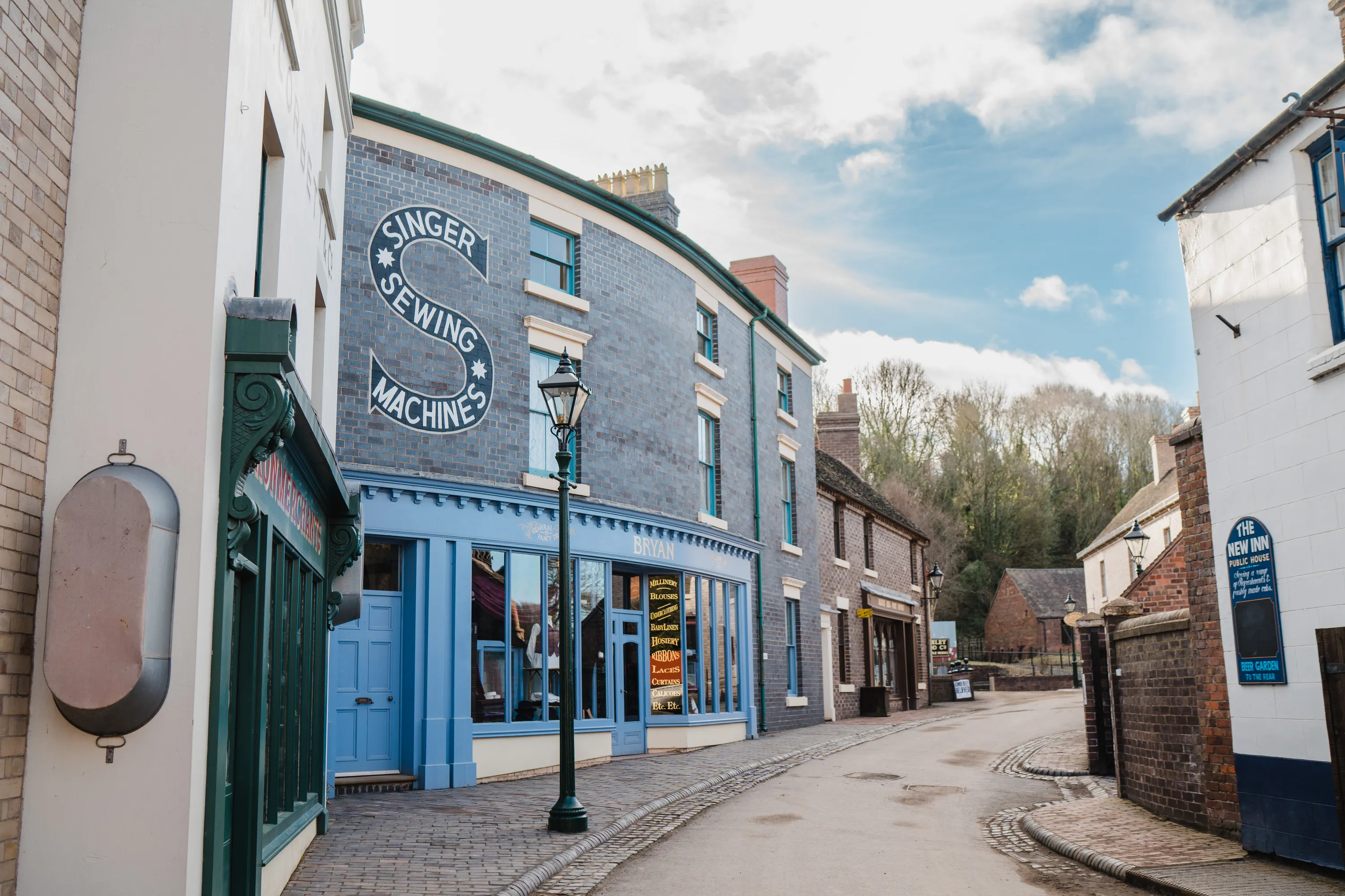 Victorian Town Street at Blists Hill