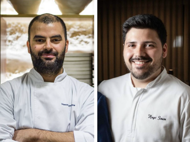 Vasco Coelho Santos junta-se a Hugo Sousa para um jantar a quatro mãos Vasco Coelho Santos junta-se a Hugo Sousa para um jantar a quatro mãos