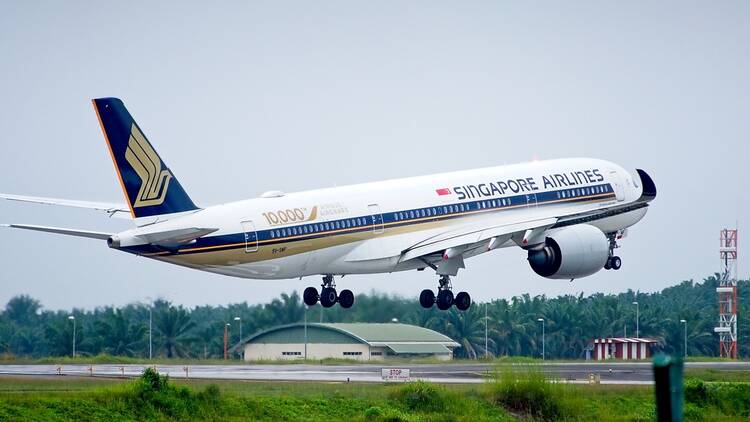 Singapore Airlines flight