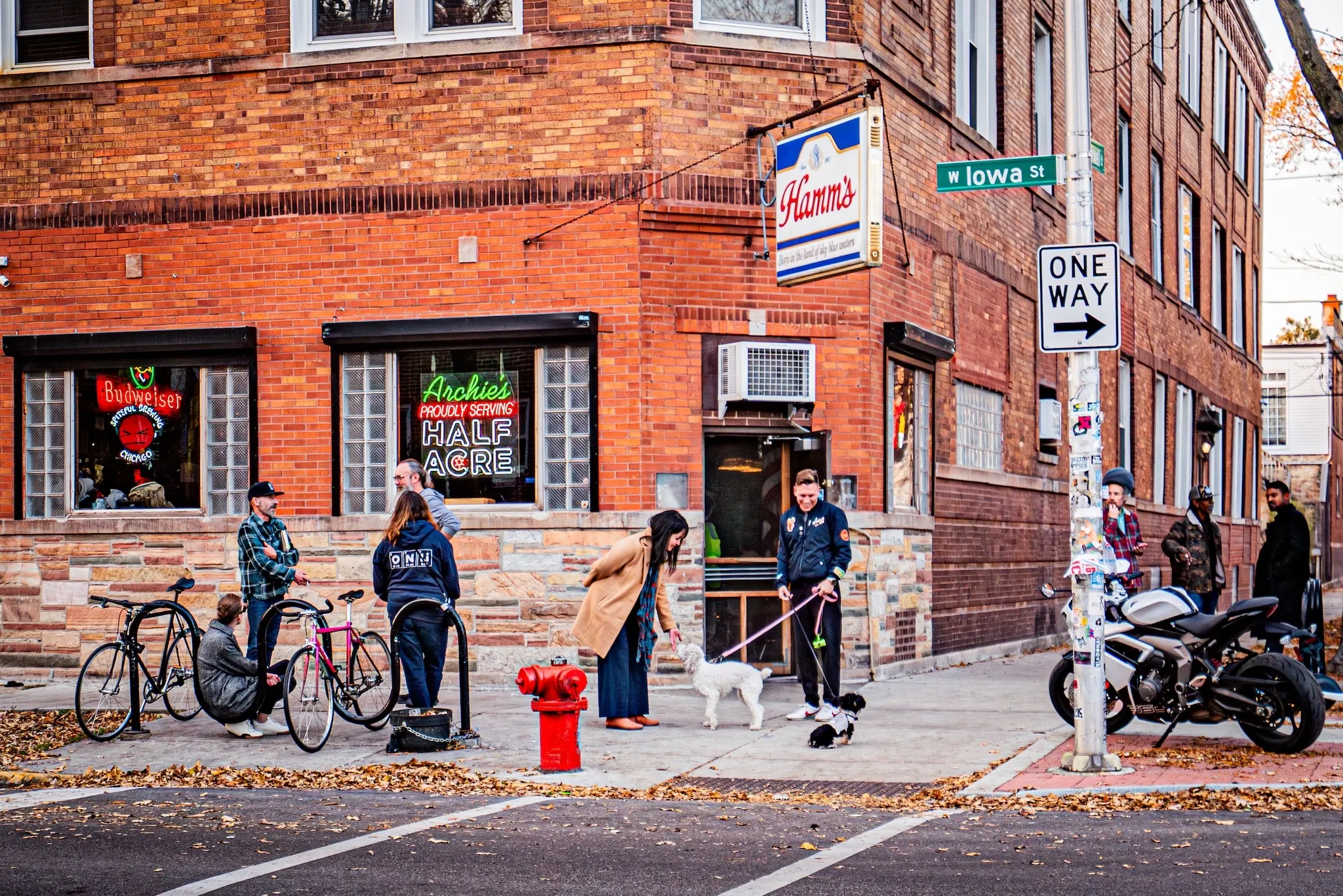 The exterior of Archie's Iowa Rockwell Tavern.