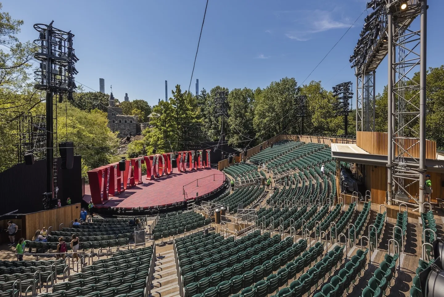 Delacorte Theater, Central Park (Twelfth Night 2025)