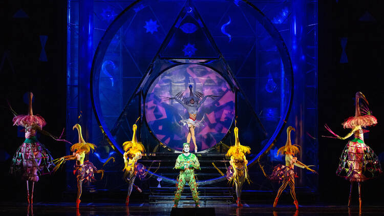 A stage at the met opera holiday perfomance