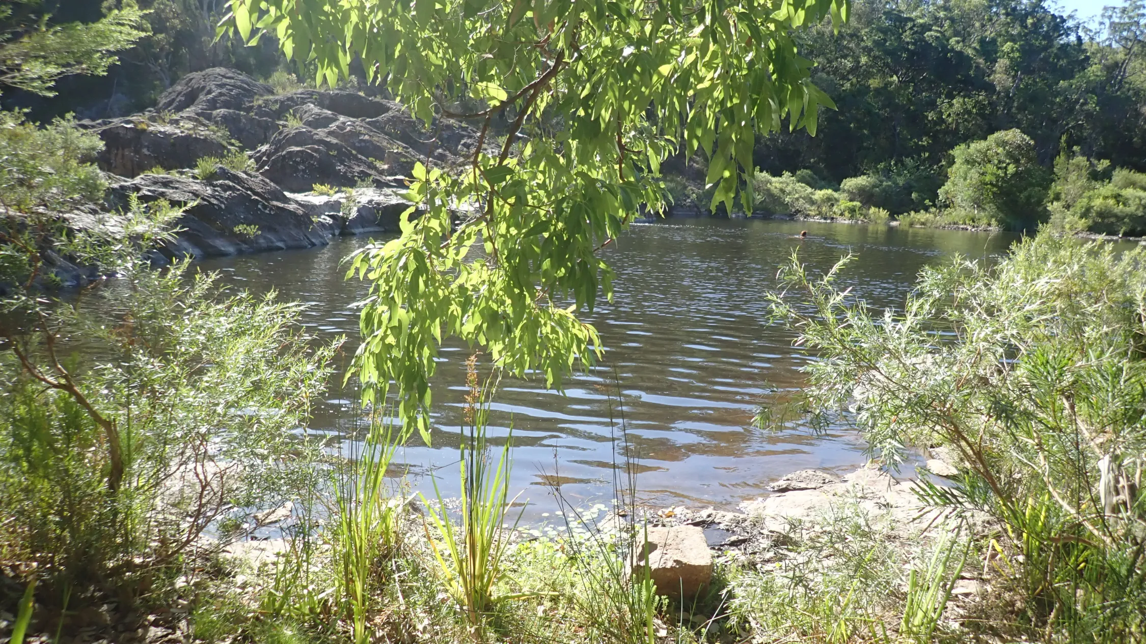 The pool above Boonoo Boonoo Falls