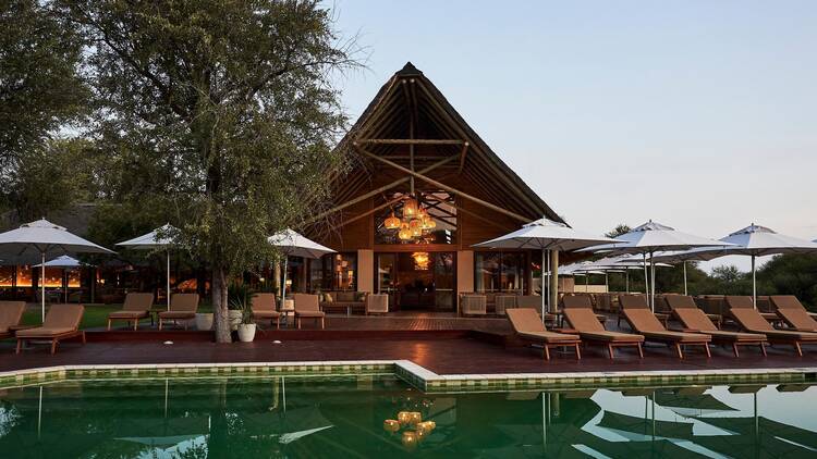 Infinity Pool at Letamo Lodge