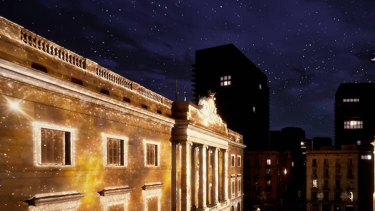 llums plaça sant jaume nadal