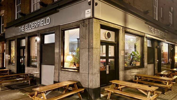 The Elderfield, pub in east London The Elderfield, pub in east London