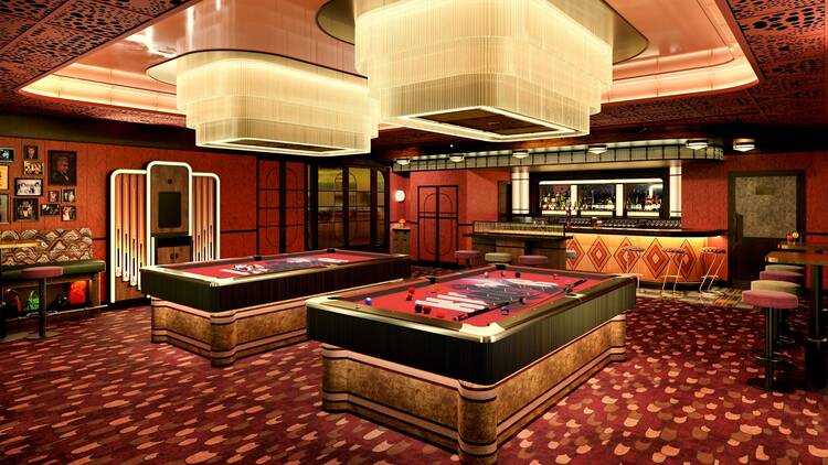 An AI-powered pool hall is opening in the City of London in 2026