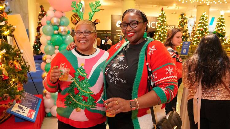 Attendees at Naught or Nice at Griffin MSI.