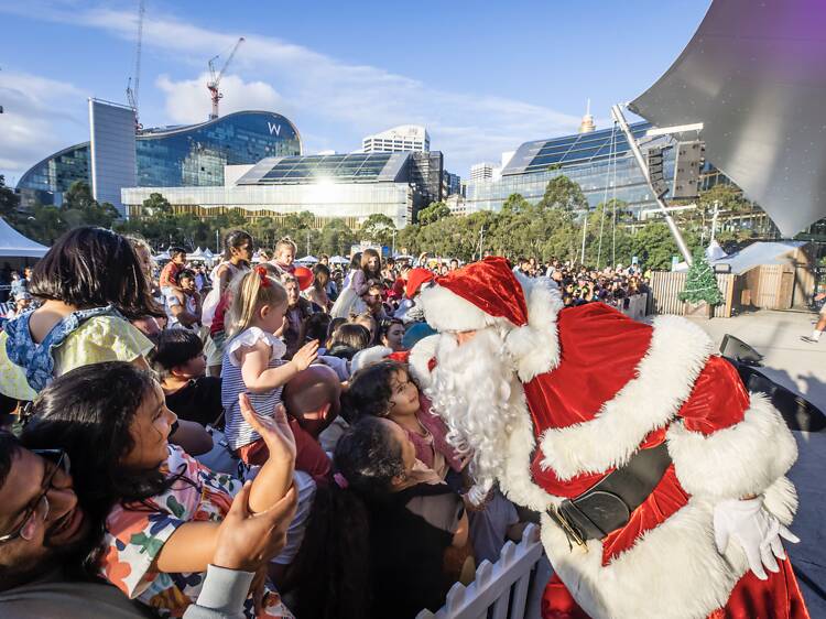 Celebrate at the Darling Harbour Christmas Festival