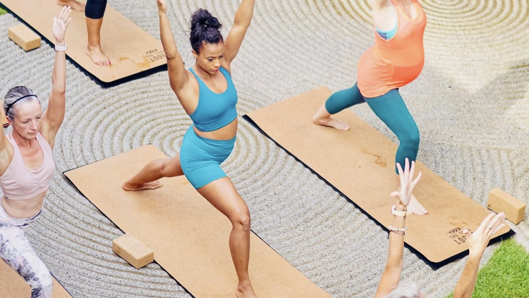 Stretch it out at Yoga Day on Natai Beach