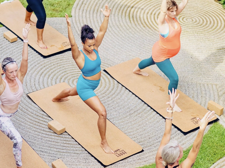 Stretch it out at Yoga Day on Natai Beach