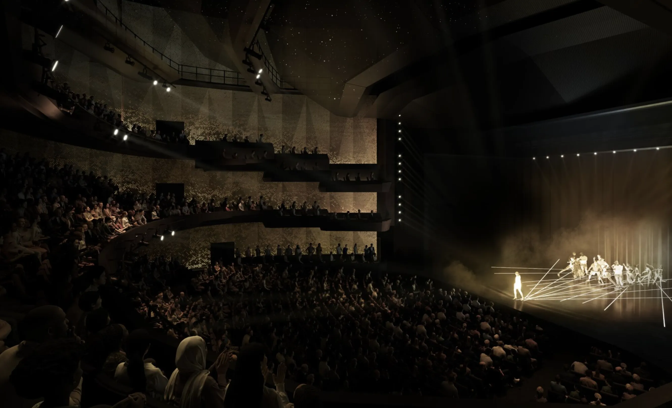 Render of inside theatre 