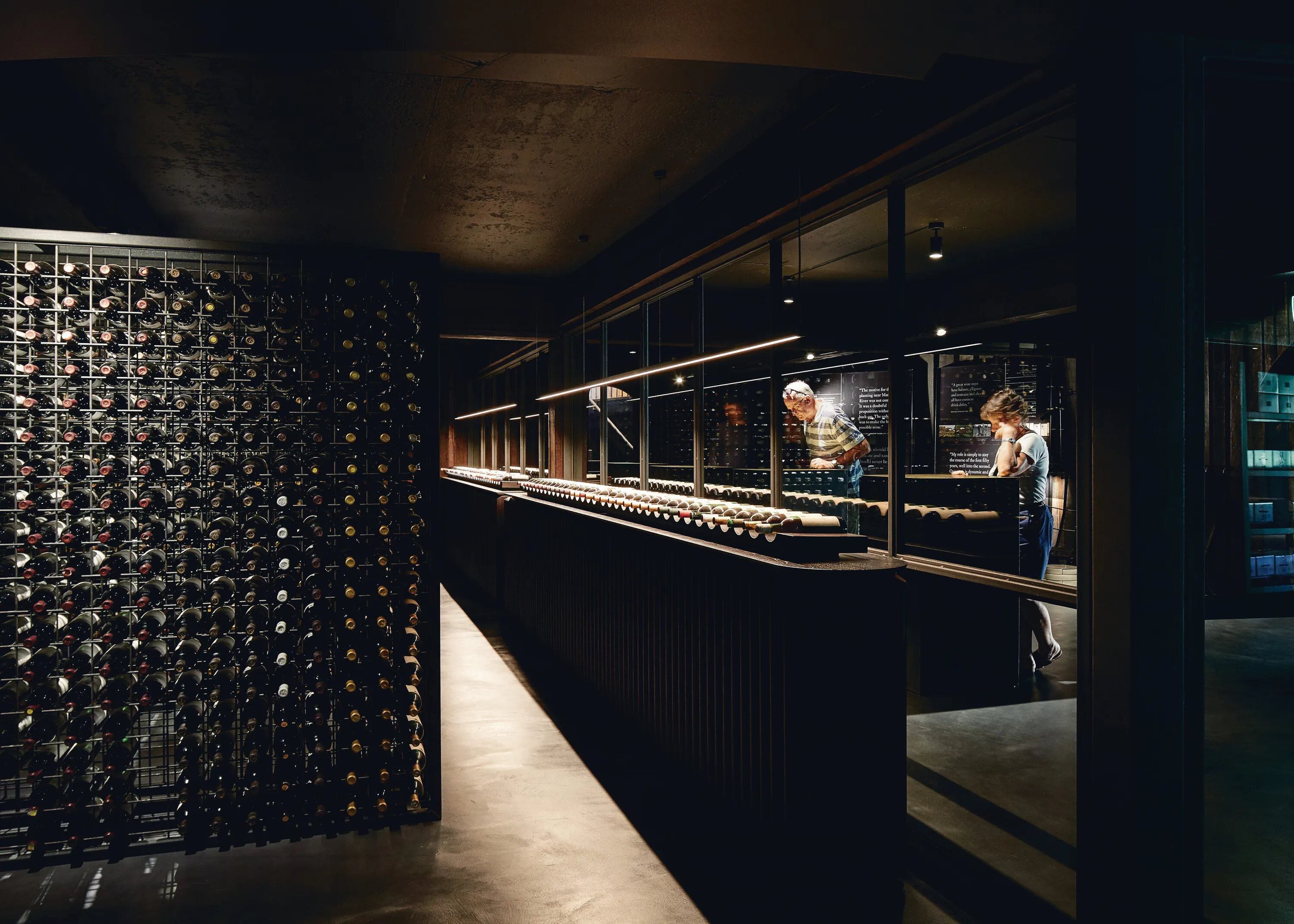 Wine vault at Vasse Felix