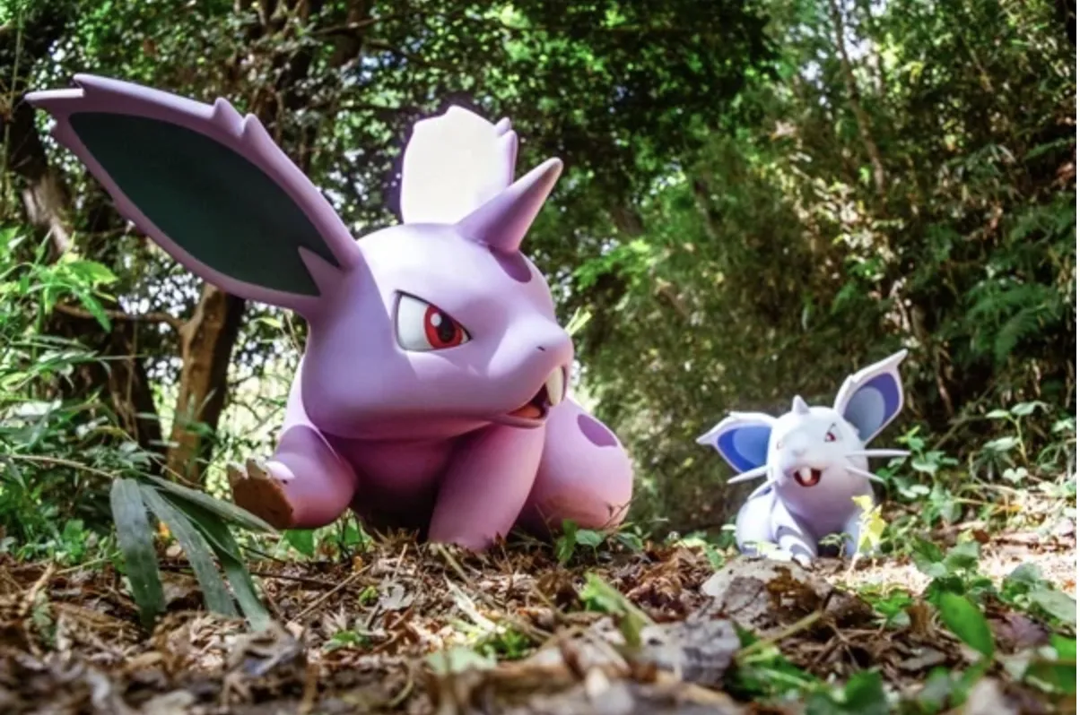 Nidoran male and female