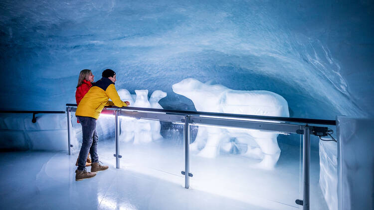 Tour an ice palace
