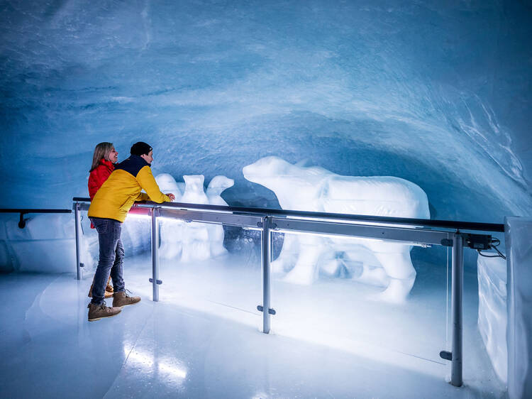 Tour an ice palace