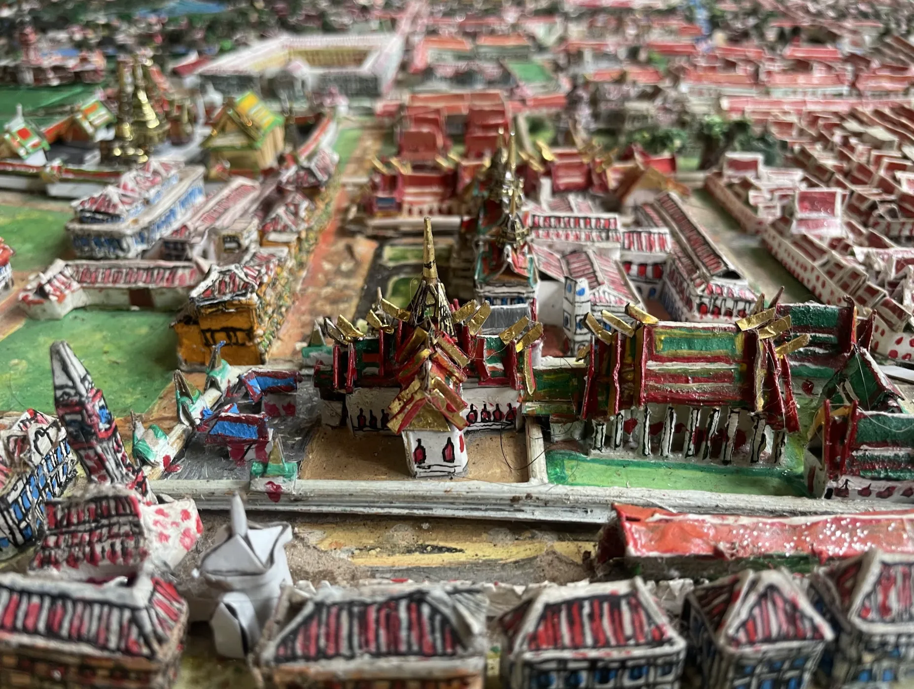 Step into 1880s Bangkok at this cardboard city in Talat Noi