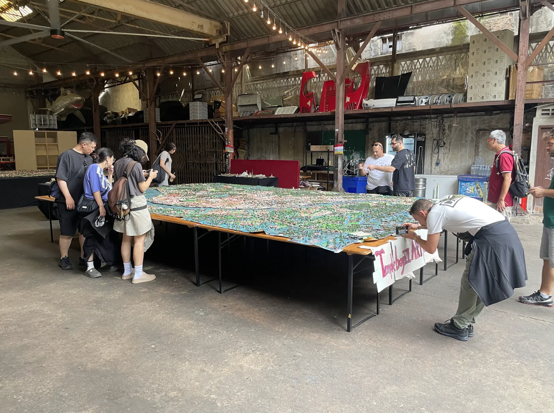 Step into 1880s Bangkok at this cardboard city in Talat Noi