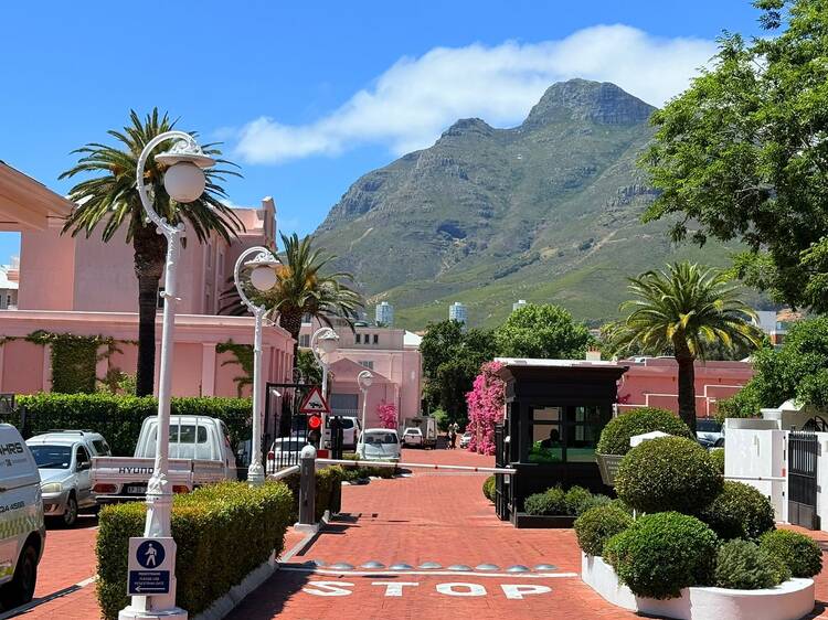 The Mount Nelson (Rear entrance on Kloof)