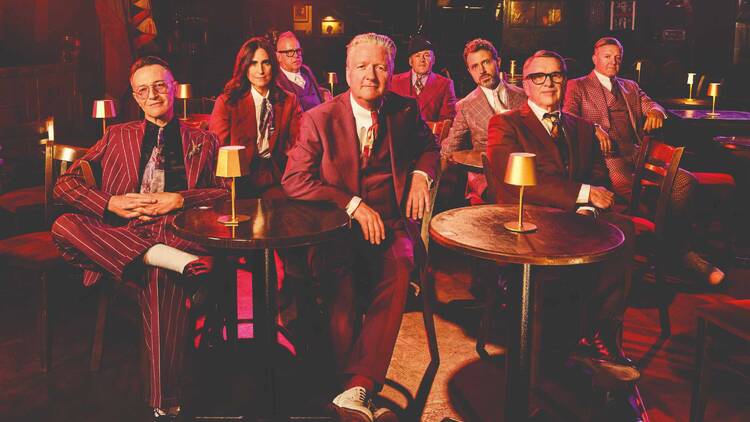 Squeeze band tour promotional image