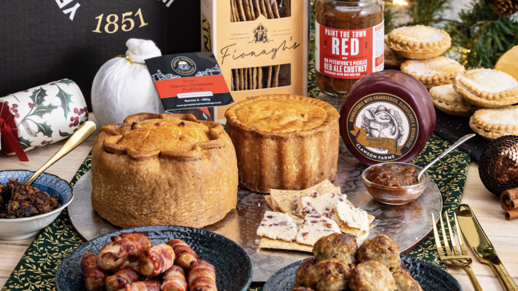 Ye Old Pork Pie Shoppeâs Tasty Tidings Hamper Ye Old Pork Pie Shoppeâs Tasty Tidings Hamper