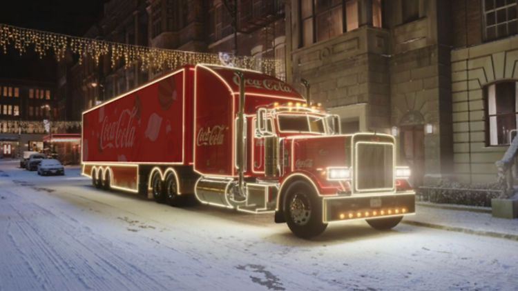 coca-cola truck