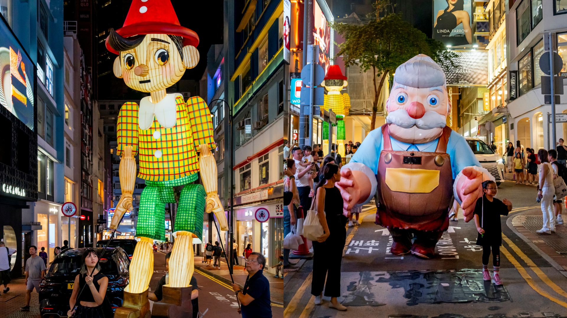 A Pinocchio-themed night parade with giant puppets is coming to Hong Kong