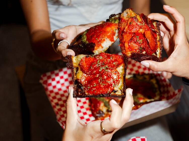 Não se zangue, porque há para todos. As pizzas ao estilo Detroit chegaram ao Porto Não se zangue, porque há para todos. As pizzas ao estilo Detroit chegaram ao Porto