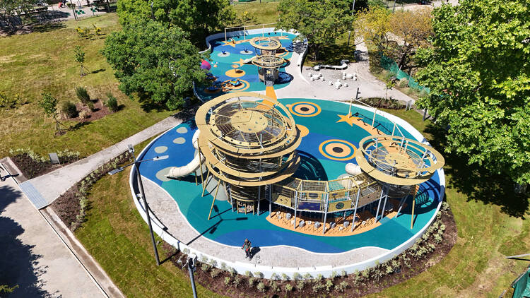 New Playground at Parque Centenario