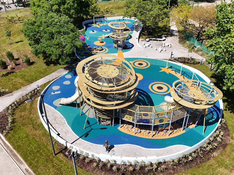 New Playground at Parque Centenario