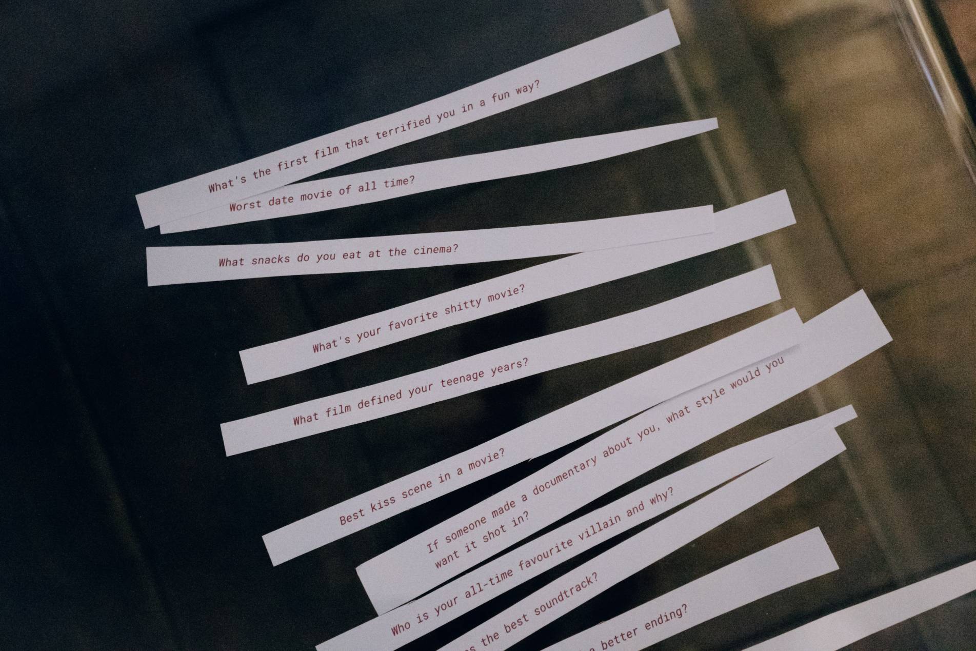 Admit Two: Speed Dating for Film Lovers