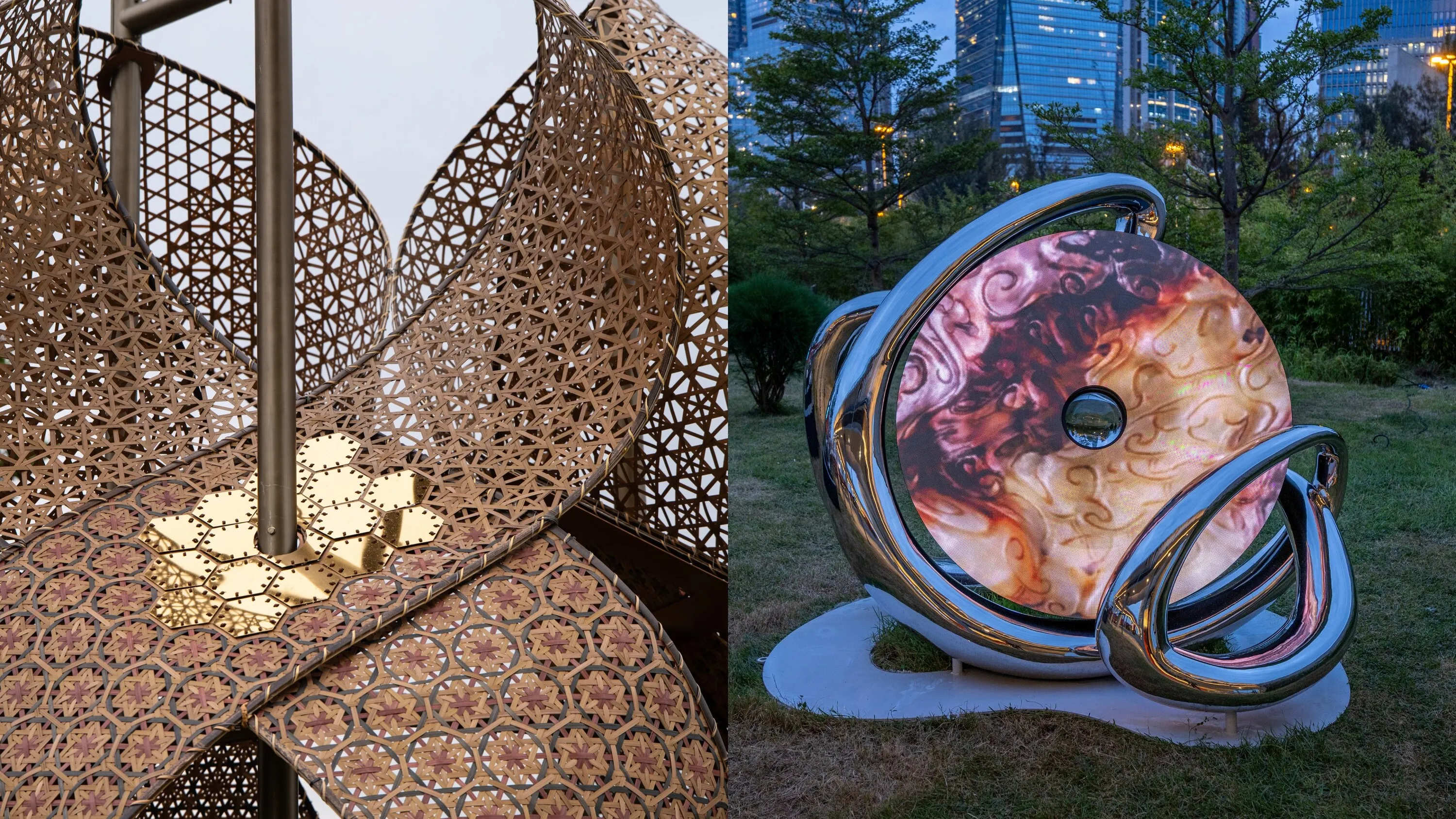 Hong Kong Palace Museum outdoor art installations