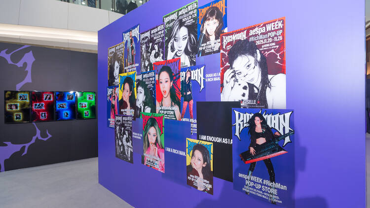 Aespa Richman pop-up @Hong Kong