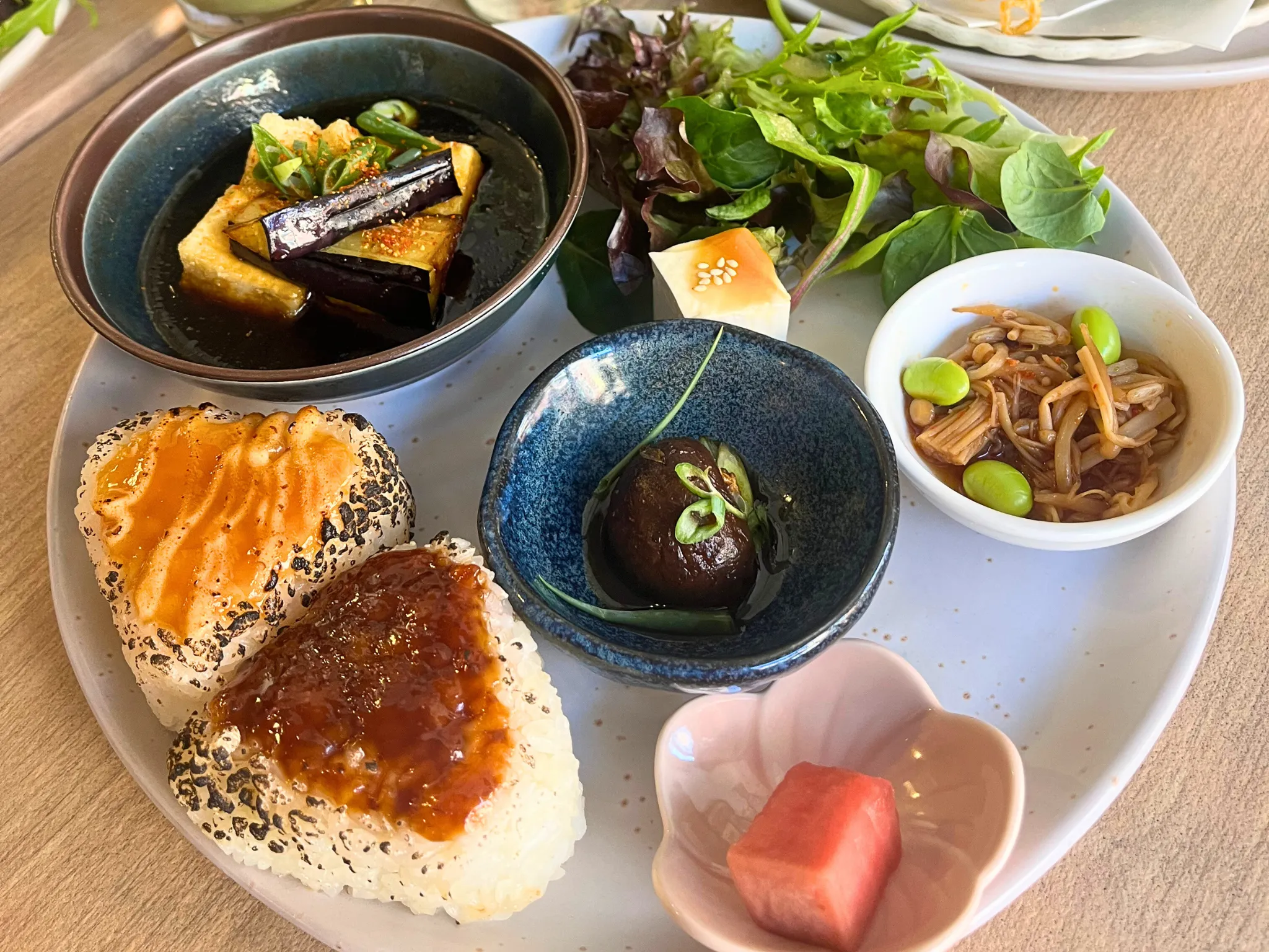 Japanese bento plate